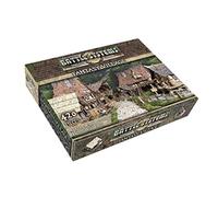 Battle Systems Fantasy Wargames Terrain Village - Table Multi-Niveaux War Game Board - Univers Wargaming 40K - BSTFWC001