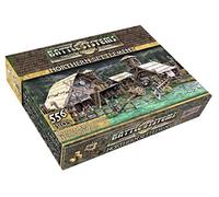 Battle Systems Jeu de Base du peuplement Nordique du Terrain Fantastique, décor de Cartes pour Jeux de Cartes historiques/fantastiques DND, D&D et RPG, 28-35 mm