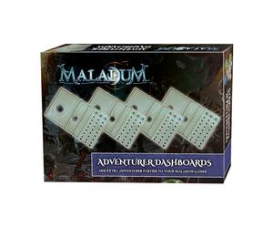 Battle Systems Maladum Adventurer Dashboards Extension d'accessoires - Plateaux PC supplémentaires pour fêtes multiples et grandes