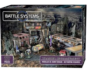 Battle Systems - Terrain de Science-Fiction modulaire de Table 3D - Parfait pour Les Figurines et Figurines de 28 mm à 35 mm - Aucune Peinture nécessaire - Aliens de Science-Fiction 40 K