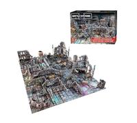 Battle Systems Terrain de Science-Fiction - Terrain Spatial modulaire 3D de 28 mm - Parfait pour Les Jeux de Guerre et Les Jeux de rôle - Modèles de Construction Multi-Niveaux imprimés en Couleur 3D