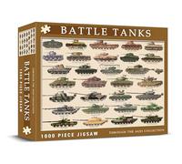 Battle Tanks Through The Ages Collection Puzzle 1000 pièces