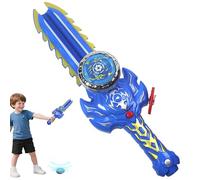 Battle Top Toys - ABS 29 x 8 x 3 cm | Top Spinner éducatif avec Son et lumière, Protection de la sécurité, Performance Fluide | Spinner Gyro Battling Jouet, pour 6 + PROT ÉVITEUR D'INTERACTION