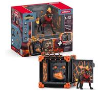 BattleCave Hyène de Lave, Extension de l'arène, SCHLEICH 42674 Eldrador Creatures, dès 7 ans
