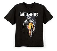 Battlefield 3 Men's T-Shirt Unisex Black Cotton Print Tee Shirts 3XL