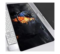Battlefield 5 900x400mm Tapis de Souris XXL Multifonction Gaming Mousepad XXL Grand sous Main, Anime Souris 3mm Bureau Anti-Glissant Surface Texturée pour Ordinateur, D