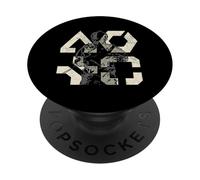 Battlefield Class Soldier Army Camo Symbol Game Design BF6 PopSockets PopGrip Adhésif