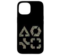Battlefield Class Woodland Army Camo Symbol Game Design BF6 Coque pour iPhone 15