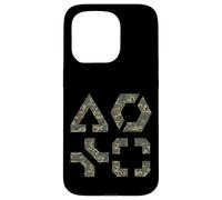 Battlefield Class Woodland Army Camo Symbol Game Design BF6 Coque pour iPhone 15 Pro