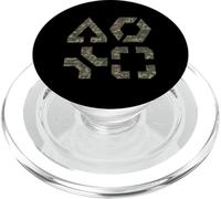 Battlefield Class Woodland Army Camo Symbol Game Design BF6 PopSockets PopGrip pour MagSafe
