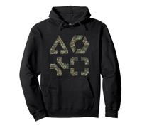 Battlefield Class Woodland Army Camo Symbol Game Design BF6 Sweat à Capuche