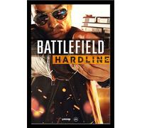 Battlefield - Poster - Hardline - Couverture + cadre amovible, Shinsuke® Maxi MDF noir, vitre acrylique