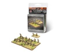 Battlefront Miniatures Flames of War Mid War: Japonais : 81 mm Platon de mortier (x4)