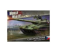 Battlefront Miniatures Pack de cartes de l'unité tchèque de la Seconde Guerre mondiale : Team Yankee