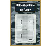 Battleship Game on Paper: 120 Pages | Strategic Game | Fun for All Ages | Paper Battles