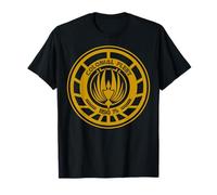 Battlestar Galactica Colonial Fleet BSG 75 Logo T-Shirt