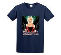 Battlestar Galactica Killer Women Men's T-Shirt Unisex Navy Cotton Print Tee Shirts 3XL