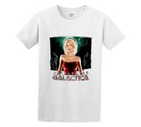 Battlestar Galactica Killer Women Men's T-Shirt Unisex White Cotton Print Tee Shirts XXL