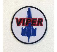 Battlestar Galactica Viper Écusson brodé thermocollant ou à coudre