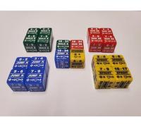 Battletech Alpha Strike Lot de 20 dés modificateurs de mouvement avec code couleur