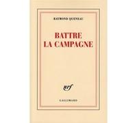 Raymond Queneau – Battre la campagne – Poésie – Broché