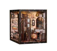 BATTREVO Kit DIY Book Nook - Instruments Classiques - avec éclairage LED, kit DIY pour Adultes, Nook Book, kit de Construction en Bois 3D pour bibliothèque décorative