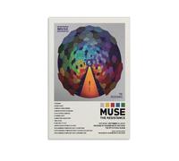 BATTTX Poster sur toile Muse The Resistance - Décoration murale pour salon, chambre à coucher - Style sans cadre - 40 x 60 cm