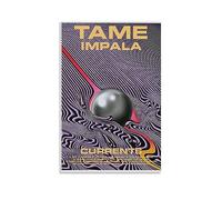BATTTX Poster sur toile « Tame Impala Currents » - Décoration pour chambre à coucher, bureau, chambre - Cadeau - Sans cadre - 30 x 45 cm