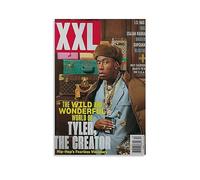 BATTTX Poster Tyler, The Creator - Tyler, The Creator - Poster sur toile - Décoration murale pour salon, chambre à coucher - Style sans cadre - 40 x 60 cm