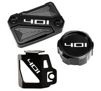 BATTTX pour H&usqvarna pour S&vartpilen 401 pour V&ITPILEN 401 2018-2021 2022 Moto Avant Arrière Frein Liquide Réservoir Couverture Bouchons D'huile (Color : 4)