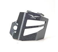 BATTTX pour Moto pour Guzzi V100 2023 V85TT 2022 V 85 TT 2021 2020 Couvercle De Liquide De Frein Arrière De Moto Réservoir Couvercle De Protection (Color : Titanium a)
