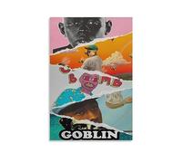 BATTTX Tyler, The Creator Poster - Toile murale - Décoration de salon et de bureau - 30,5 x 45,7 cm