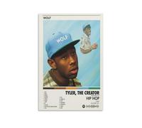 BATTTX Tyler The Creator Wolf 1 Poster sur toile pour chambre à coucher, paysage sportif, bureau, chambre, cadeau, sans cadre, 30 x 45 cm