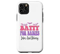 Batty for Babies Labour and Accouchement, infirmière Amusante, Halloween Coque pour iPhone 11 Pro