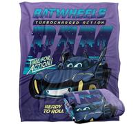 Batwheels Ready To Roll Plaid ultra doux au toucher soyeux - 152 x 127 cm