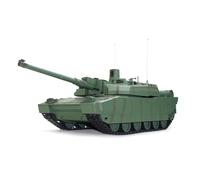 BAUBAUPLAY Char de combat 1:16 - 2.4G France H2408U Leclerc - Char militaire avec effets de fumée - Jouet de modélisation pour les fans militaires (version de base)