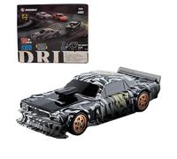 BAUBAUPLAY Drift Voiture radiocommandée, échelle 1:43, 15 km/h, 2,4 G, entièrement proportionnelle, mini voiture de course, jouet pour adultes, version gyroscope RTR