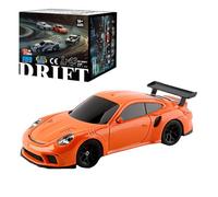 BAUBAUPLAY Drift Voiture télécommandée, échelle 1:43, 15 km/h, 2,4 G, entièrement proportionnelle, Mini Voiture de Course Drift Jouet pour Adultes - Version RTR