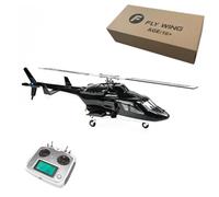 BAUBAUPLAY Hélicoptère télécommandé FW450L Airwolf classe 450 RC 2,4 G RC 6 CH Avion électrique Modèle d'avion militaire, jouet volant cadeau pour adultes - Version PNP RTF/contrôle de vol à gauche