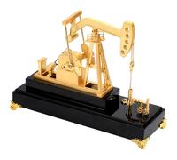 BAUBAUPLAY Kit de construction de moteur en métal, miniature fonctionnelle, avec moteur, technique de décoration industrielle, modèle d'apprentissage pour ingénieurs et adultes