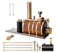 BAUBAUPLAY Modèles de machines à vapeur, Modèle de chaudière à vapeur 200ml pour vapeur simple/double/triple cylindre Kit de Moteur Modèle, Scientifique Éducatif Jouet Cadeau Artisanat