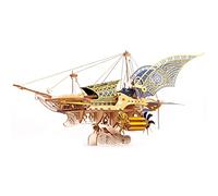 BAUBAUPLAY Puzzle 3D en bois pour adulte, vaisseau spatial fantastique, kit de modélisation, puzzle 3D, kit de décoration steampunk meilleurs cadeaux de festival