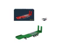 BAUBAUPLAY Semi-remorque RC 1:18 avec plate-forme pour tracteur 770S Heavy Duty, modèle de remorque avec supports réglables, accessoires de camion RC pour adultes