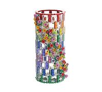 BAUBAUPLAY Vase de construction pour bouquet de fleurs 10280 - 473 blocs de construction - Vase botanique MOC - Kit d'affichage pour bouquet de fleurs - Collection - Décoration d'intérieur pour