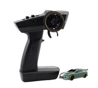 BAUBAUPLAY Voiture Télécommandée Drift, Voiture de Course RC C63 2.4G 1/76 Tout Terrain RC Car, Électrique RWD Modèles de Véhicules Télécommandés RC Cadeau pour Adultes