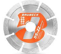 BAUBECK Disque Diamant 115mm pour Pierre, Béton - Disque à Tronçonner 115 mm Haute Performance, Compatible avec Bosch, Metabo