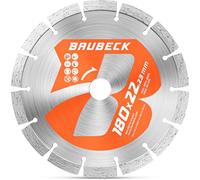 BAUBECK Disque Diamant 180 mm pour Pierre et Béton | Disque à Tronçonner Haute Performance, Compatible avec Bosch, Metabo
