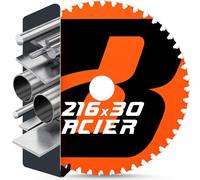 BAUBECK Parent Lame scie circulaire PRO+ (Acier, Ø216x30mm)