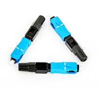 BAUDCOM Connecteur rapide fibre optique SC UPC avec outils adaptés - Connecteurs rapides fibre optique, adaptateurs rapides mécaniques pour FTTH 10 pièces