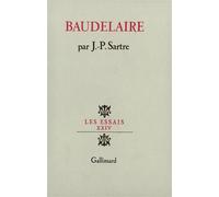 Jean-Paul Sartre – Baudelaire – Essai – Broché